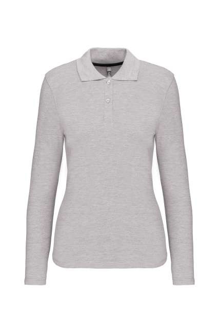 LADIES' LONG-SLEEVED POLO SHIRT