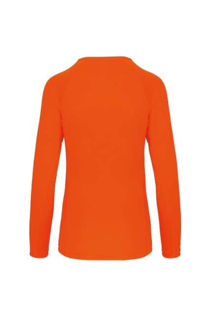 LADIES' LONG-SLEEVED SPORTS T-SHIRT