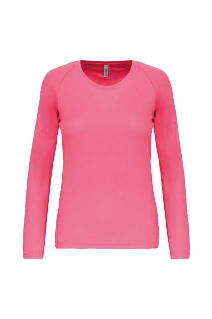 LADIES' LONG-SLEEVED SPORTS T-SHIRT