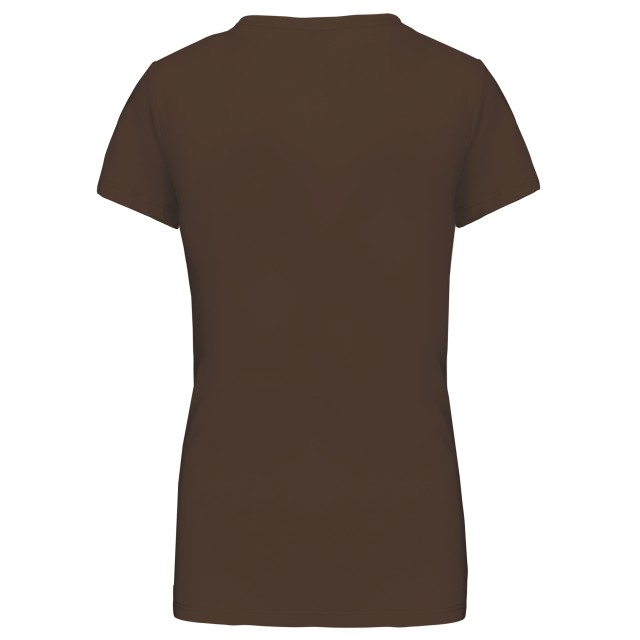 LADIES' SHORT SLEEVE CREW NECK T-SHIRT