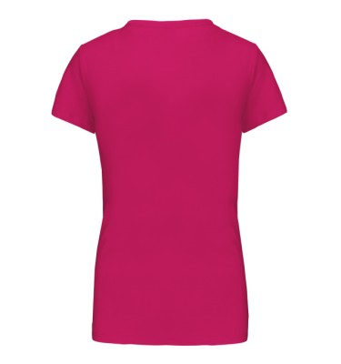 LADIES' SHORT SLEEVE CREW NECK T-SHIRT