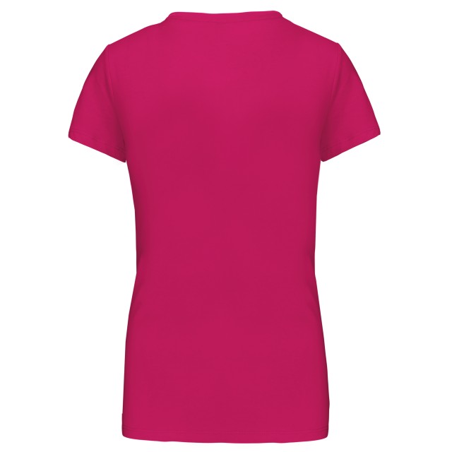 LADIES' SHORT SLEEVE CREW NECK T-SHIRT