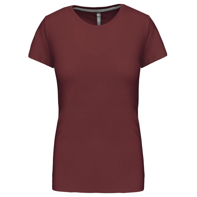 LADIES' SHORT SLEEVE CREW NECK T-SHIRT