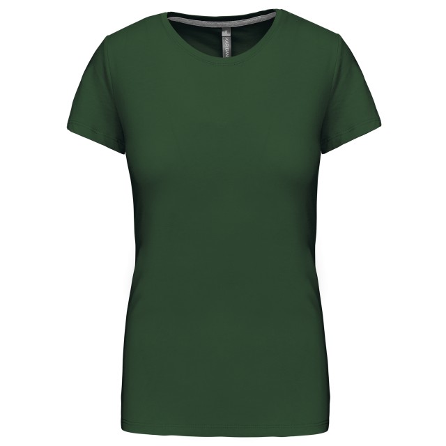 LADIES' SHORT SLEEVE CREW NECK T-SHIRT