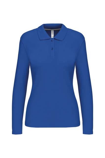 LADIES' LONG-SLEEVED POLO SHIRT