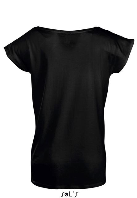 SOL'S MARYLIN - WOMEN’S SHORT SLEEVE LONG KIMONO T-SHIRT