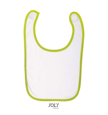 White/apple green