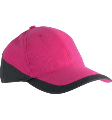 Fuchsia/dark grey