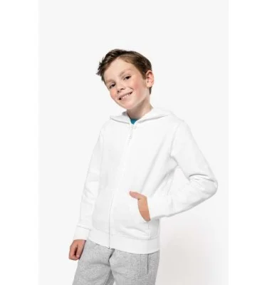KIDS FULL ZIP HOODED SWEATSHIRT