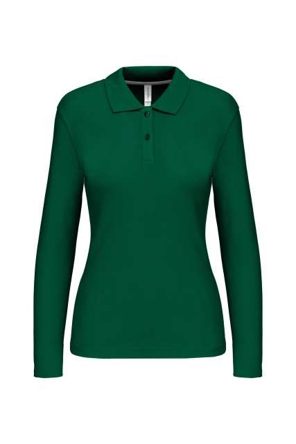 LADIES' LONG-SLEEVED POLO SHIRT