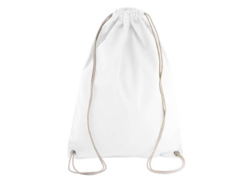 COTTON DRAWSTRING BACKPACK