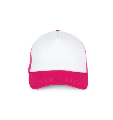 White/fuchsia