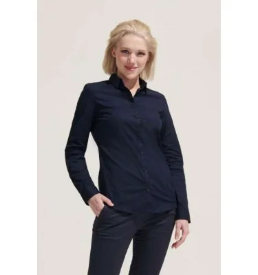 SOL'S BLAKE WOMEN - LONG SLEEVE STRETCH SHIRT