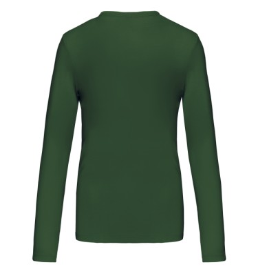 LADIES' LONG-SLEEVED CREW NECK T-SHIRT
