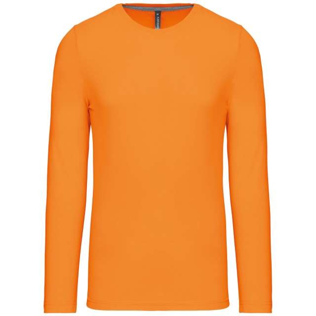 MEN'S LONG-SLEEVED CREW NECK T-SHIRT