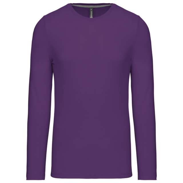MEN'S LONG-SLEEVED CREW NECK T-SHIRT