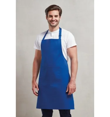 'COLOURS COLLECTION’ BIB APRON WITH POCKET