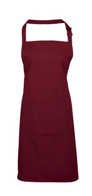 'COLOURS COLLECTION’ BIB APRON WITH POCKET