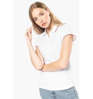 LADIES' SHORT-SLEEVED POLO SHIRT