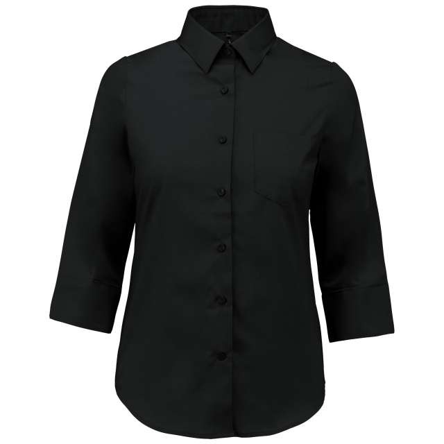 LADIES' 3/4 SLEEVED SHIRT