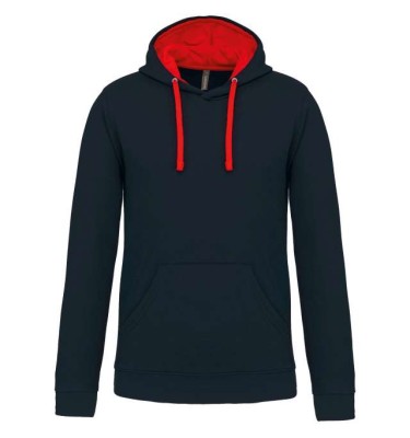 Navy/red
