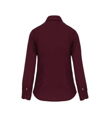 LADIES' LONG-SLEEVED STRETCH SHIRT