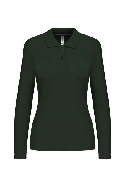 LADIES' LONG-SLEEVED POLO SHIRT