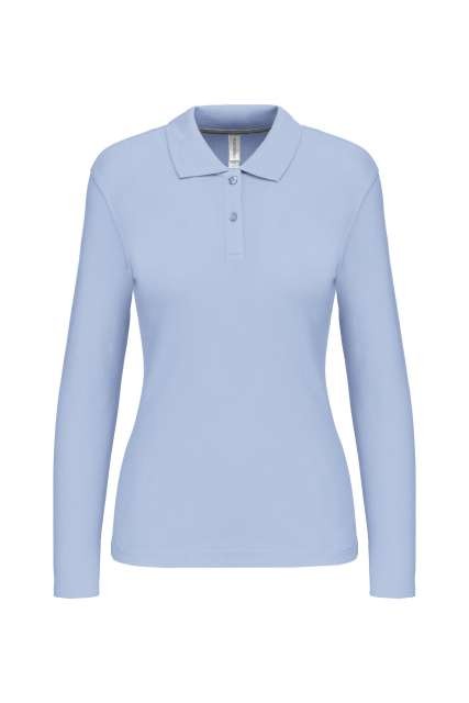 LADIES' LONG-SLEEVED POLO SHIRT