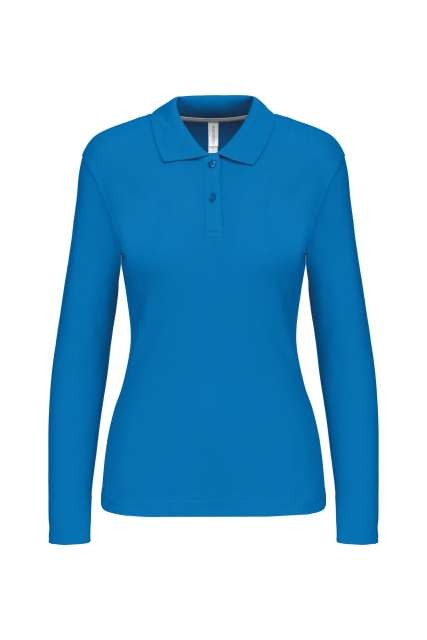 LADIES' LONG-SLEEVED POLO SHIRT