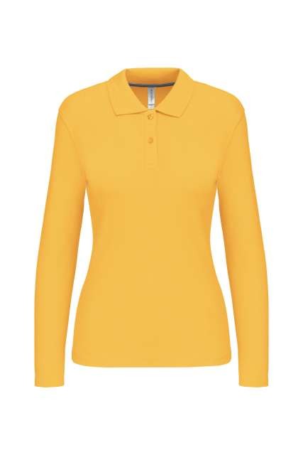 LADIES' LONG-SLEEVED POLO SHIRT