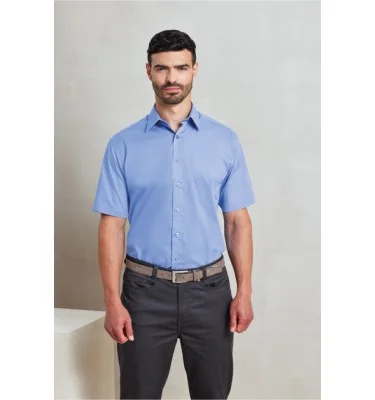 MEN'S SHORT SLEEVE POPLIN SHIRT
