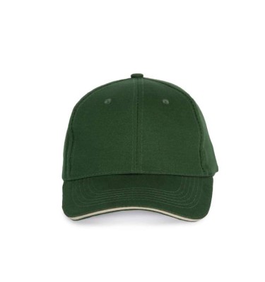 Forest green/beige