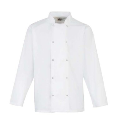 CHEF'S LONG SLEEVE STUD JACKET