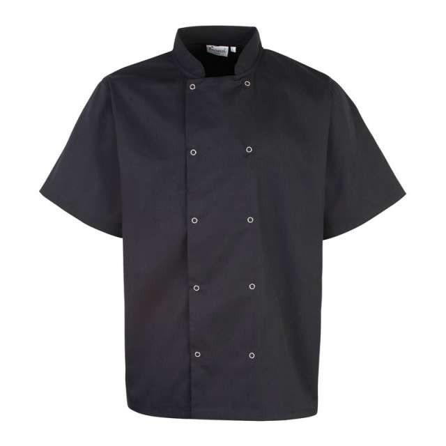 CHEF'S SHORT SLEEVE STUD JACKET