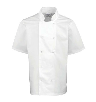 CHEF'S SHORT SLEEVE STUD JACKET
