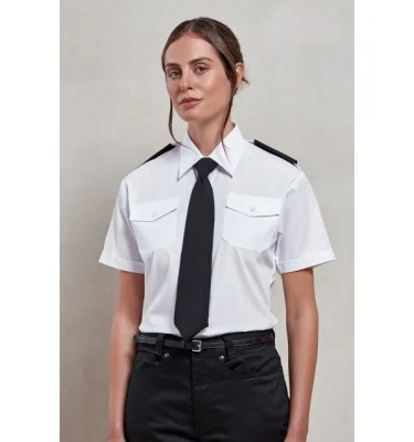 WOMEN'S SHORT SLEEVE PILOT SHIRT