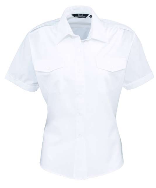WOMEN'S SHORT SLEEVE PILOT SHIRT