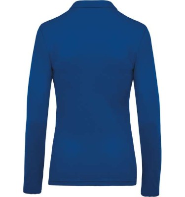LADIES’ LONG-SLEEVED PIQUÉ POLO SHIRT