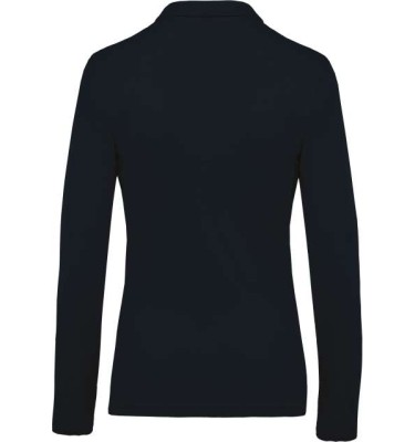 LADIES’ LONG-SLEEVED PIQUÉ POLO SHIRT