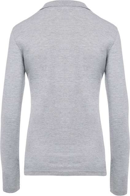 LADIES’ LONG-SLEEVED PIQUÉ POLO SHIRT