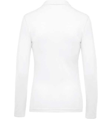 LADIES’ LONG-SLEEVED PIQUÉ POLO SHIRT
