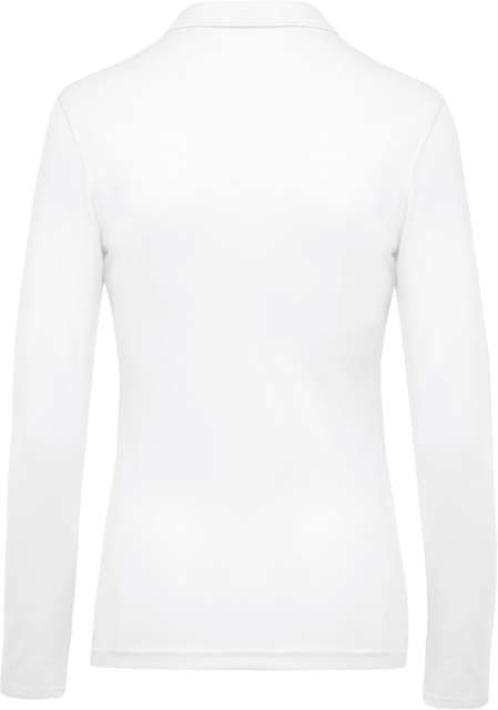 LADIES’ LONG-SLEEVED PIQUÉ POLO SHIRT