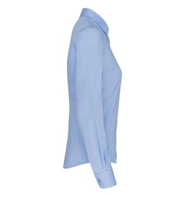 LADIES’ LONG-SLEEVED COTTON POPLIN SHIRT
