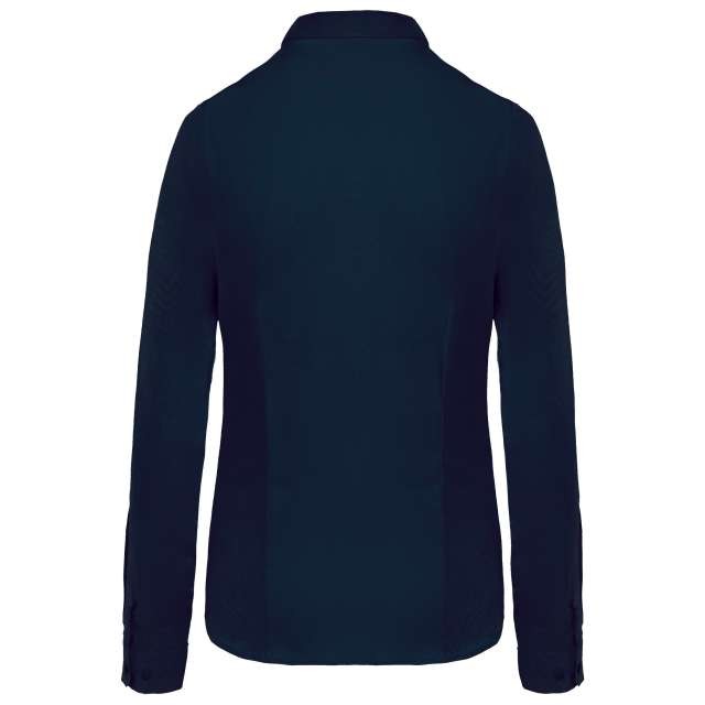 LADIES’ LONG-SLEEVED COTTON POPLIN SHIRT