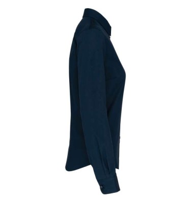 LADIES’ LONG-SLEEVED COTTON POPLIN SHIRT