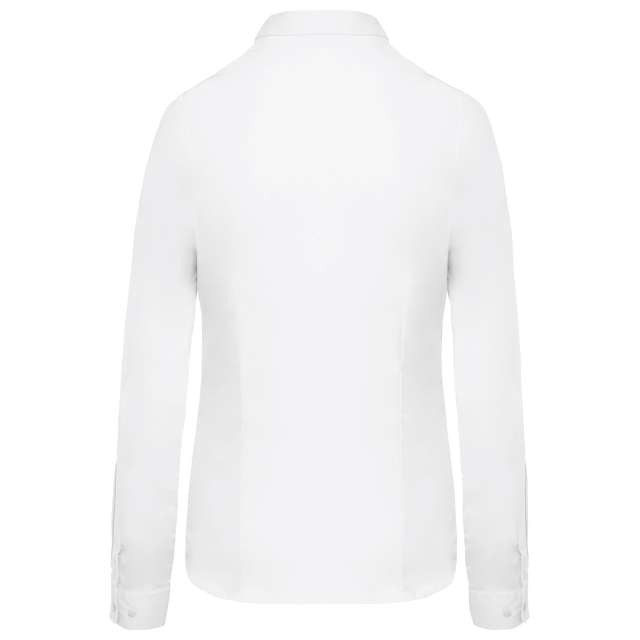LADIES’ LONG-SLEEVED COTTON POPLIN SHIRT
