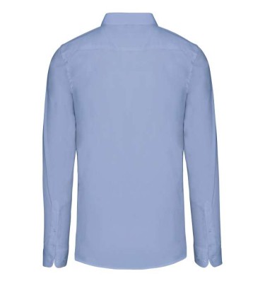 MEN’S LONG-SLEEVED COTTON POPLIN SHIRT