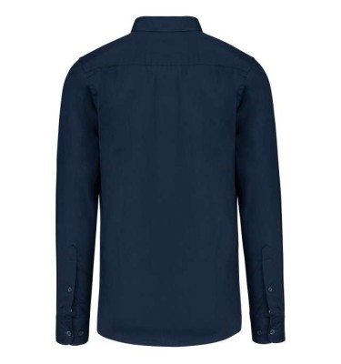 MEN’S LONG-SLEEVED COTTON POPLIN SHIRT