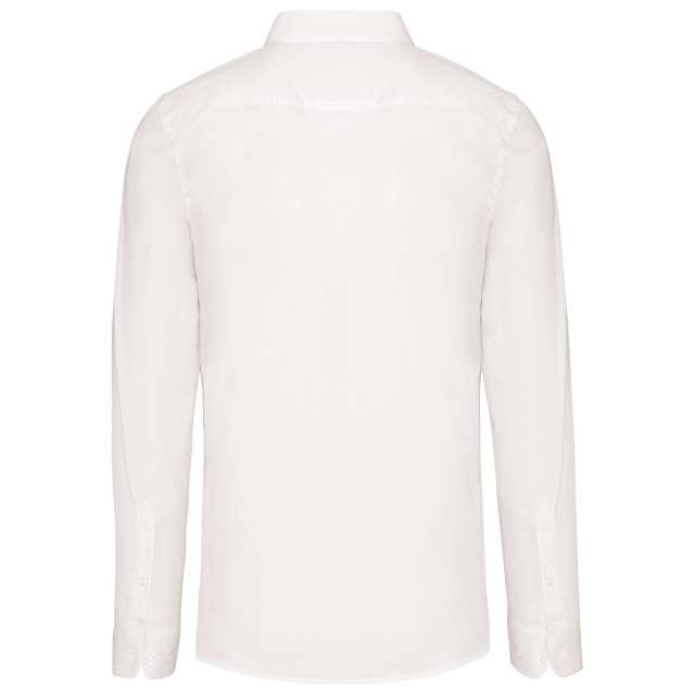 MEN’S LONG-SLEEVED COTTON POPLIN SHIRT