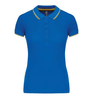 Light royal blue/yellow/white